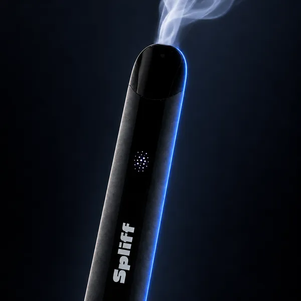 Vapeur qui sort de l’embout de la Magic Vape