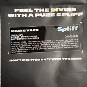 Avis client Magic Vape avec photo - Spliff