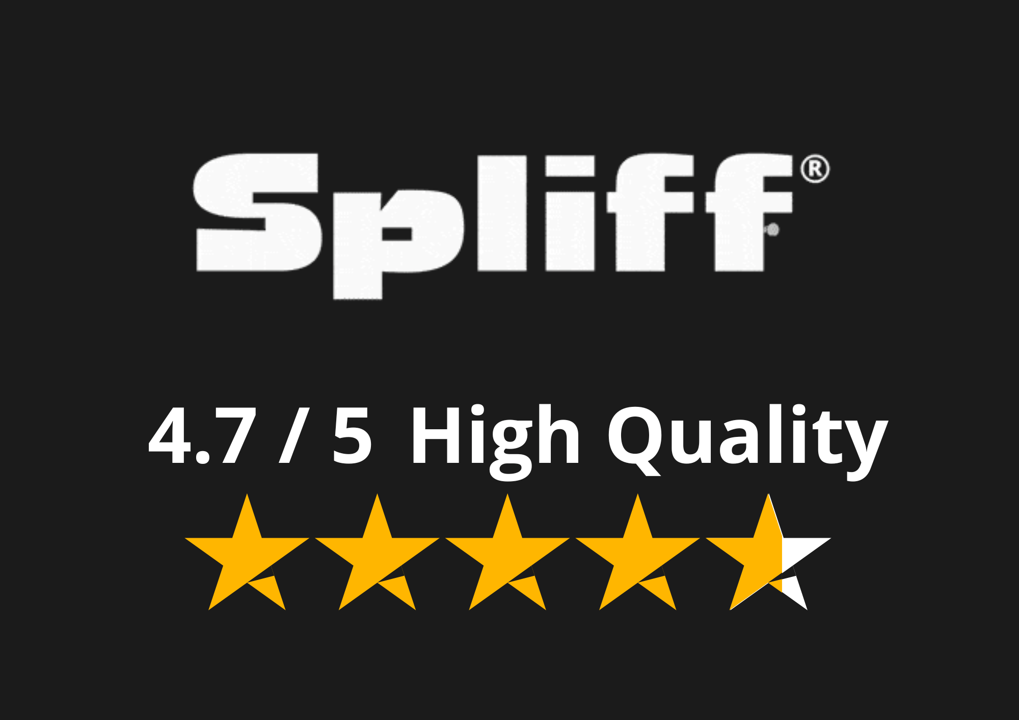 + de 1400 avis clients sur le site SPLIFF