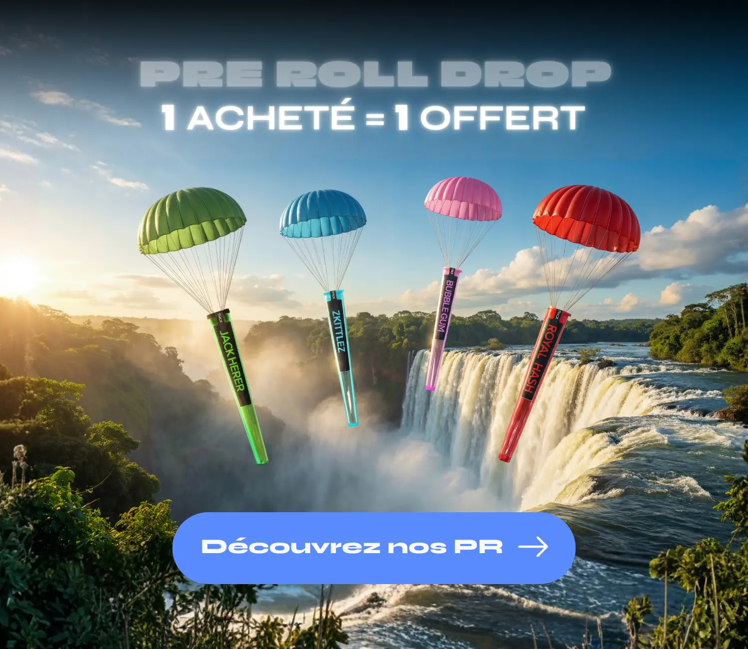 Spliff Pre Roll 1 acheté = 1 offert CBD