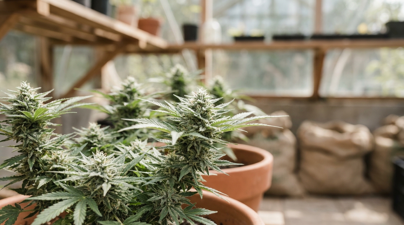 Photo d'ouverture : White widow