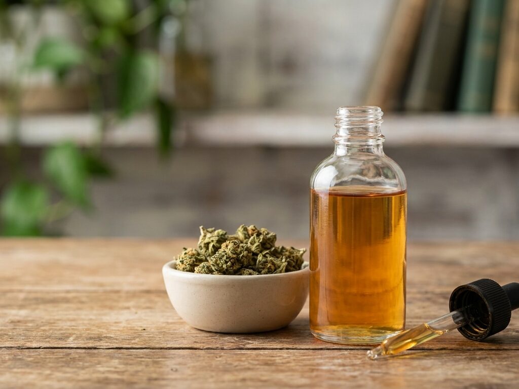Photo d'ouverture : E liquide thc