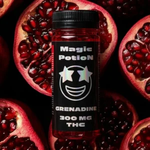 Sirop Magic Potion 300 mg THC goût Grenadine
