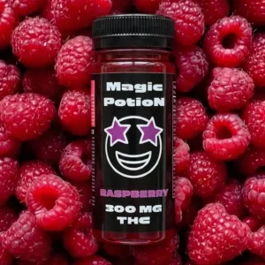 Sirop Magic Potion 300 mg THC goût Raspberry