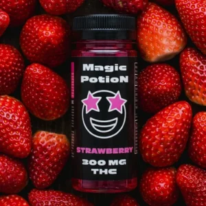 Sirop Magic Potion 300 mg THC goût Strawberry