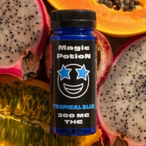 Sirop Magic Potion 300 mg THC goût Tropical Blue