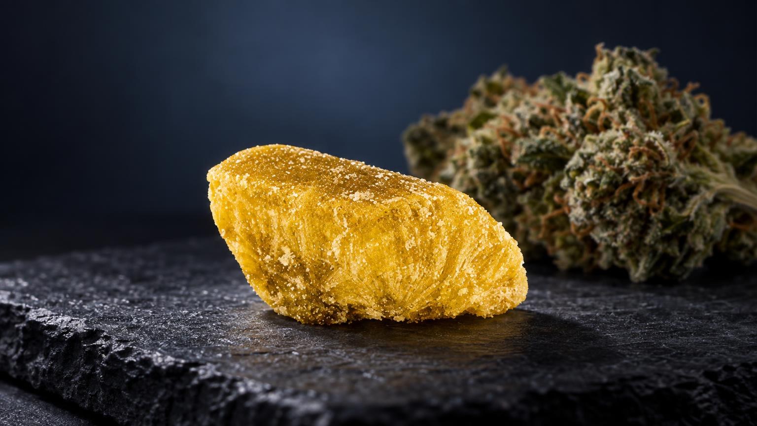 Cannabis concentraten: concentraat Crumble Energy in beeld gebracht