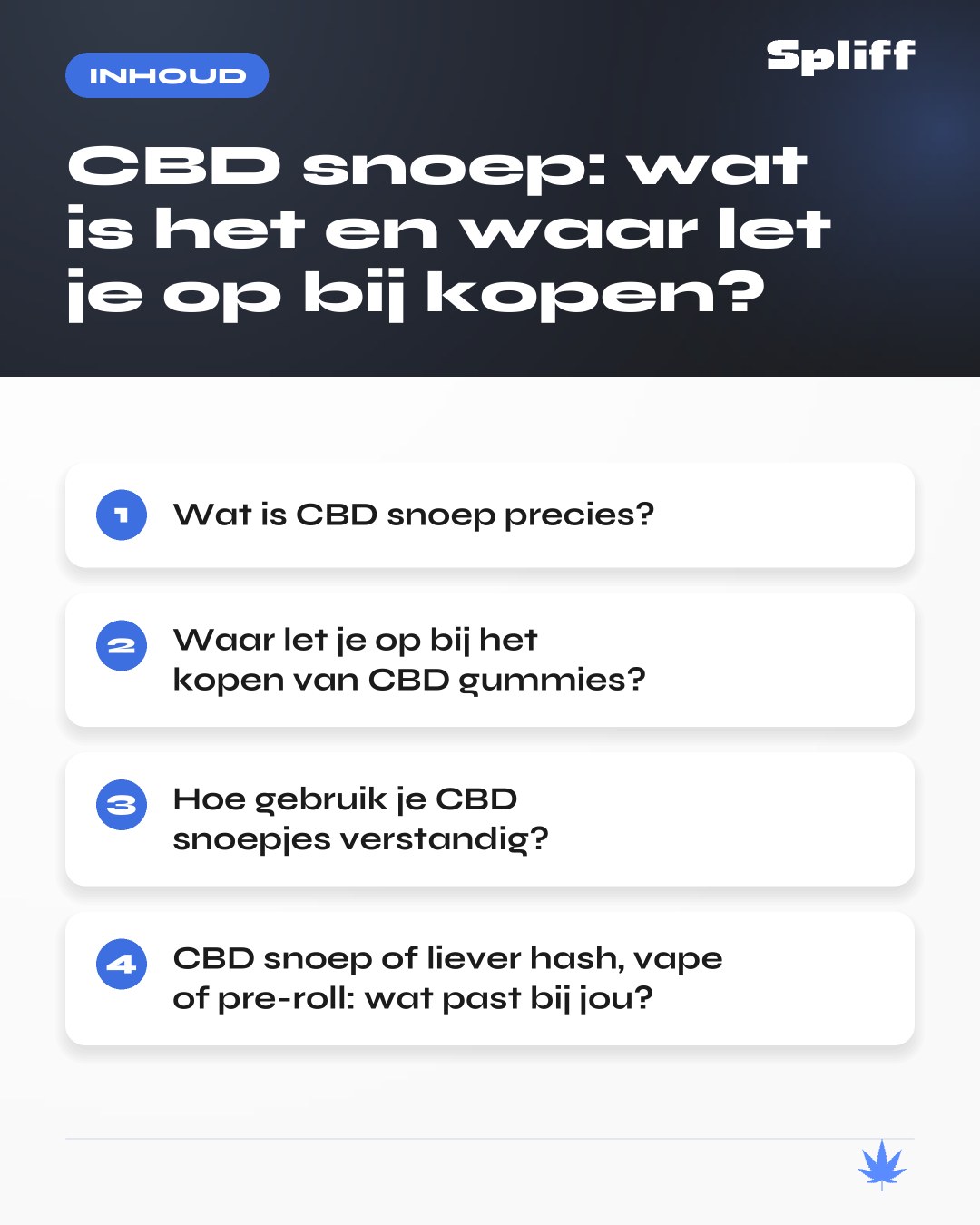 CBD snoep: inhoud — Wat is CBD snoep precies?