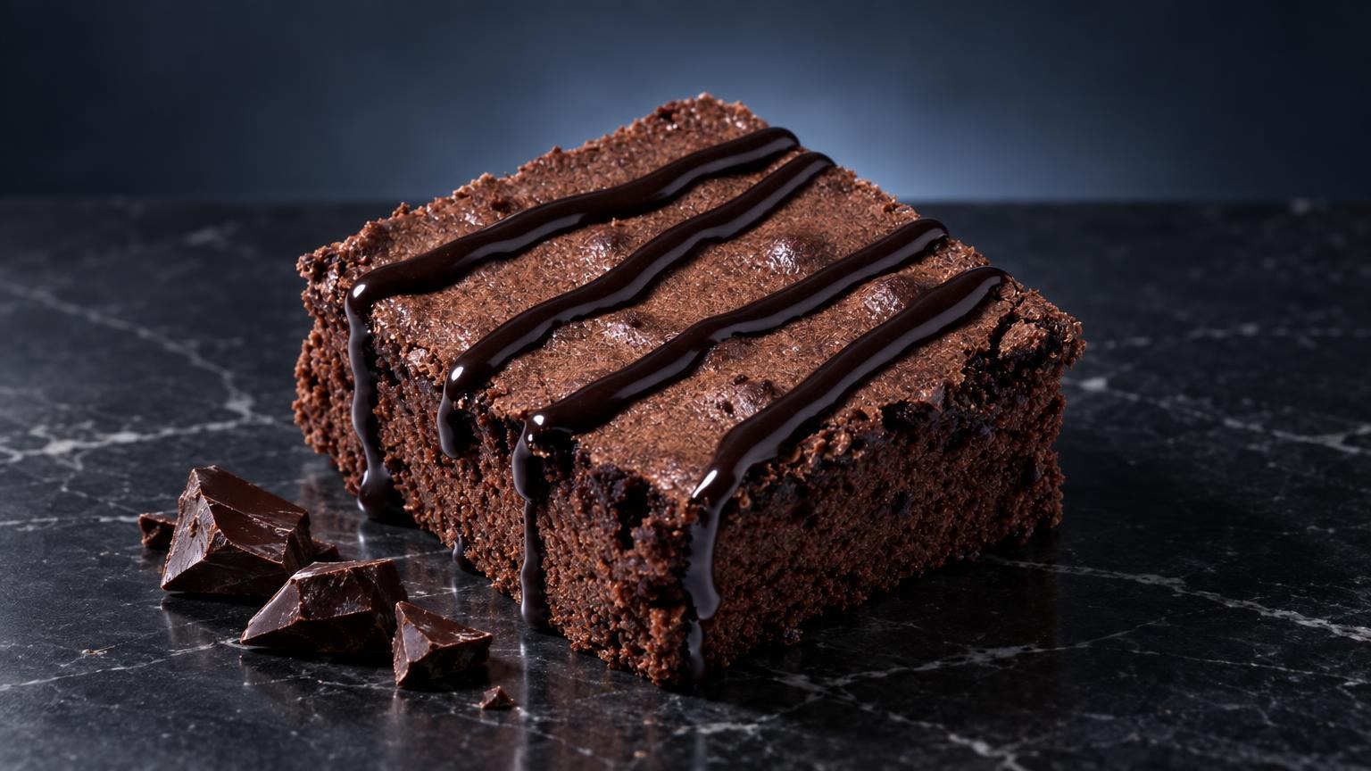 Comestibles de cannabis: comestible Magic Brownie – Space Cake THC – 200 MG en una composición de estudio