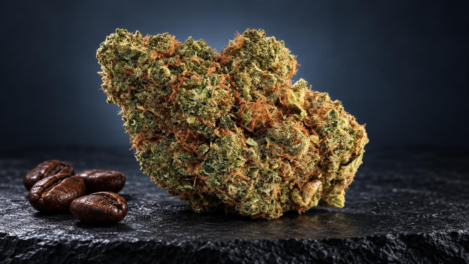 Girl Scout Cookies wiet bloemtop met gelige en bruine tinten, groene nuances