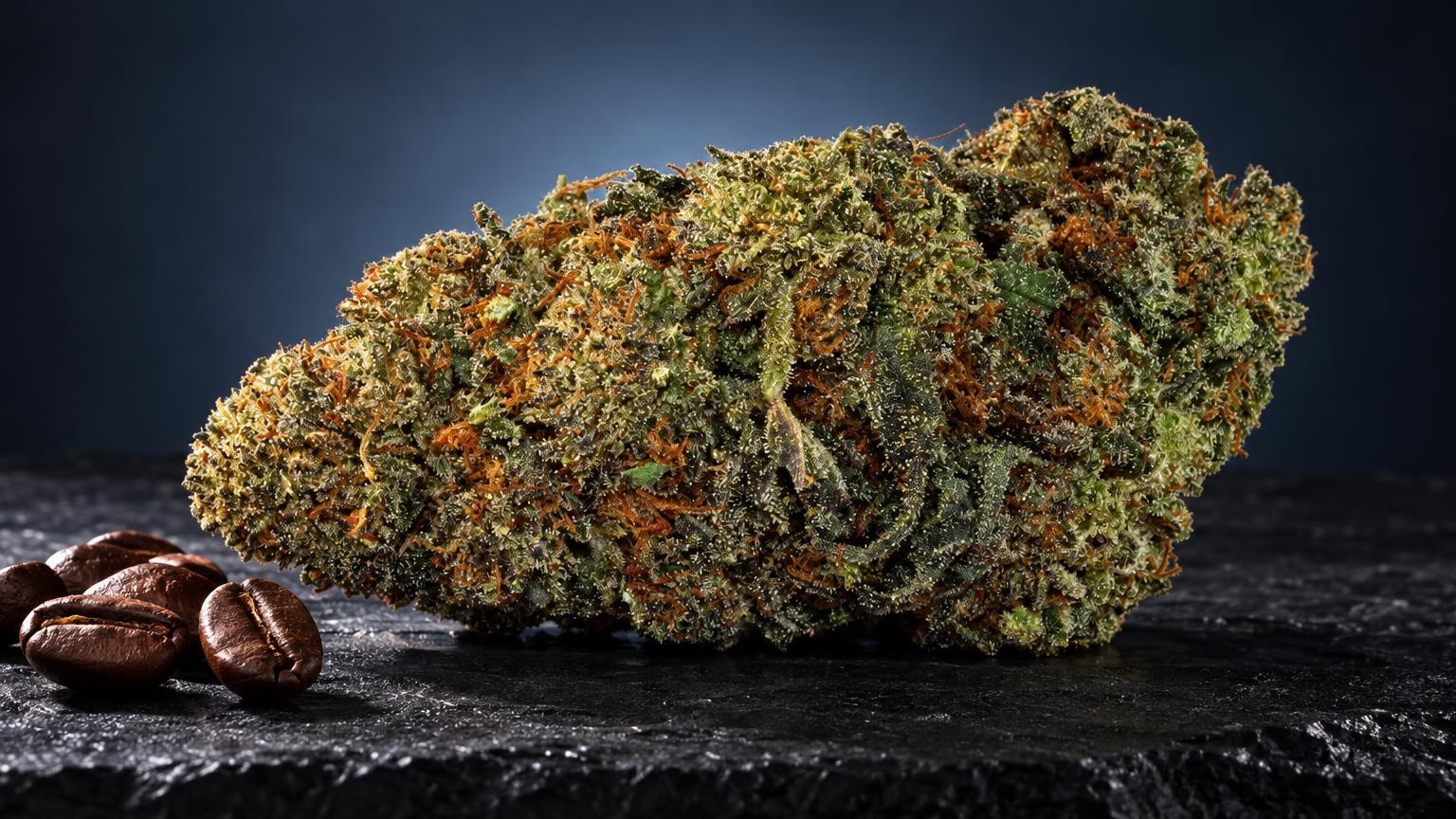 Marihuana Kush: flor OG Kush desde otro ángulo