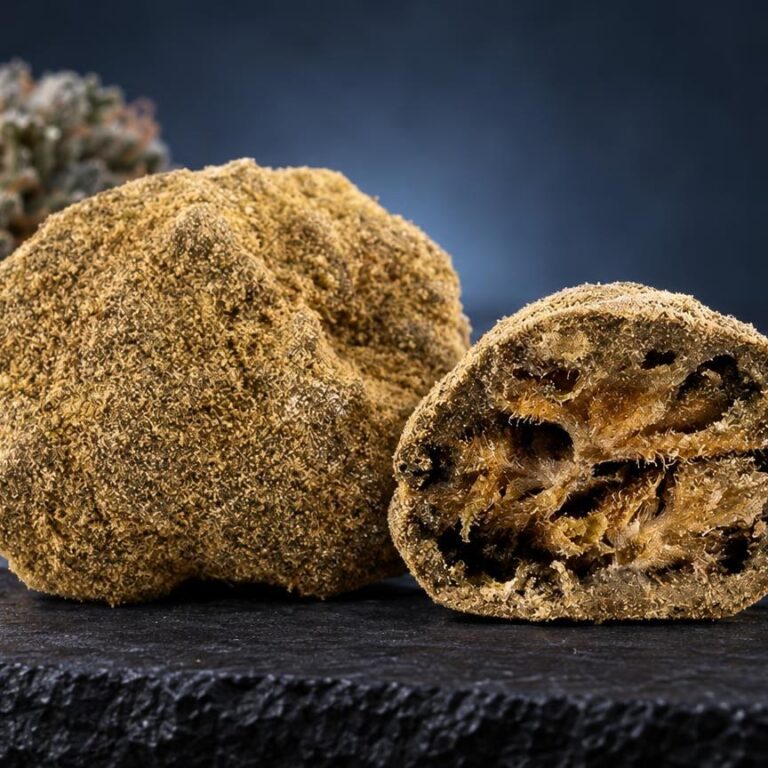 Concentré Moon Rock CBN dans une composition de studio