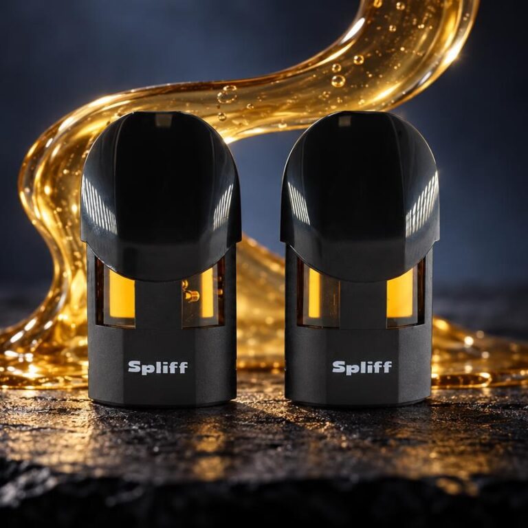 Puff CBD pas cher : Magic Pod x2 dans une composition de studio
