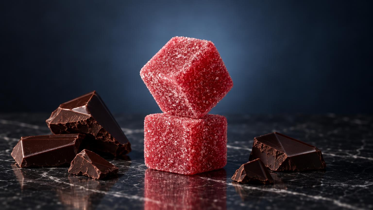 Sniff shop: edible Magic Candy – Caramelle THC in una composizione di studio