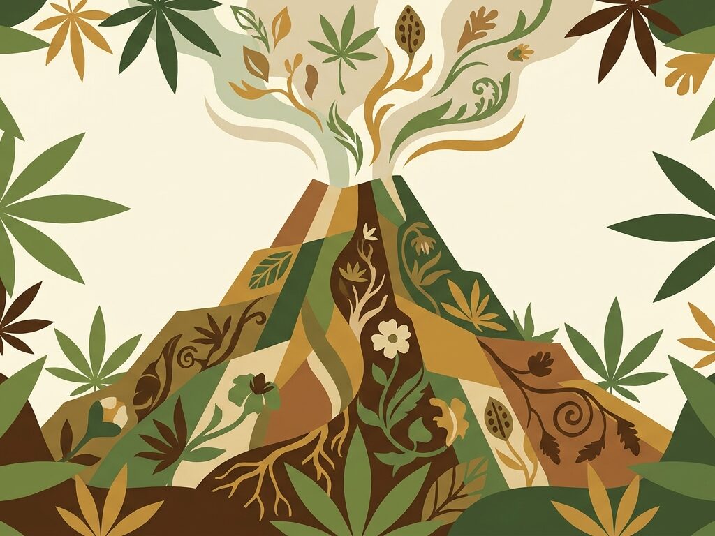 Illustration : Vapo volcano