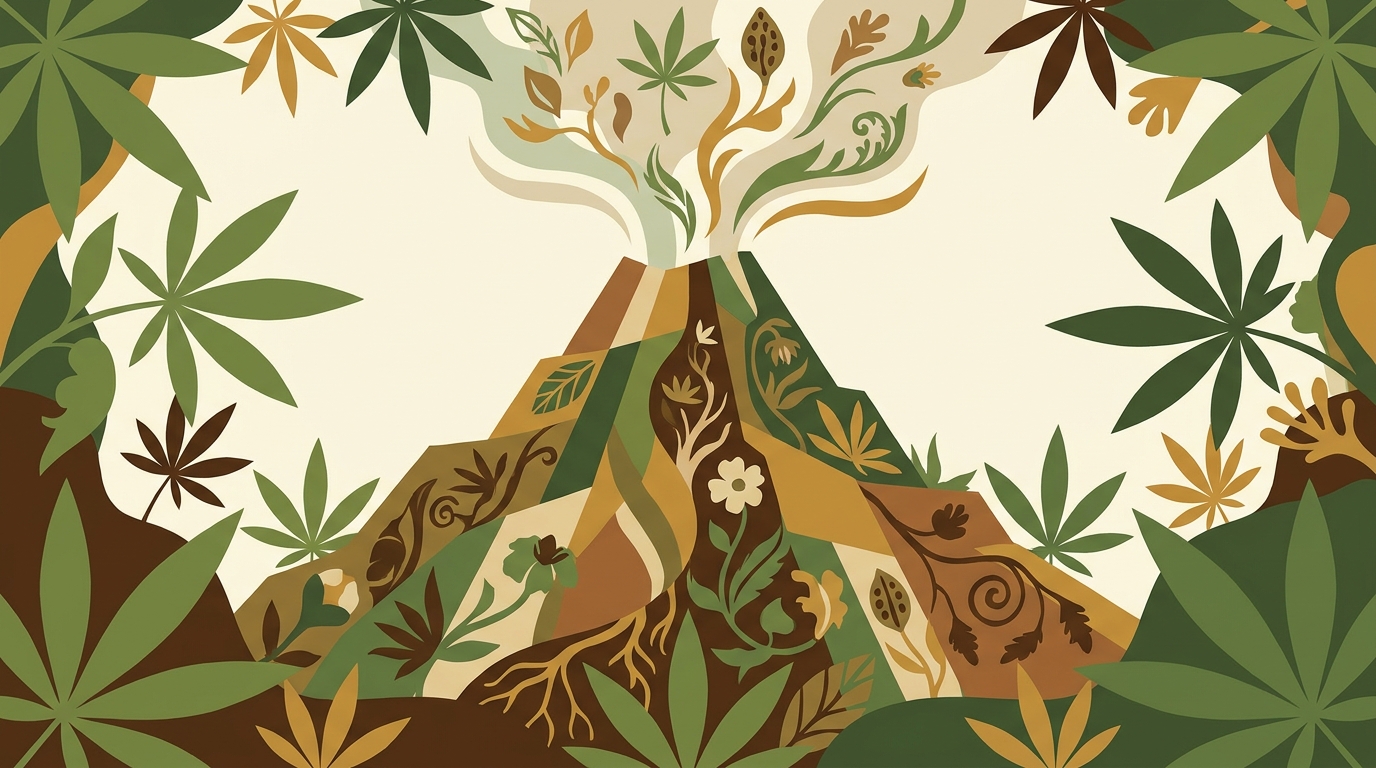 Illustration : Vapo volcano