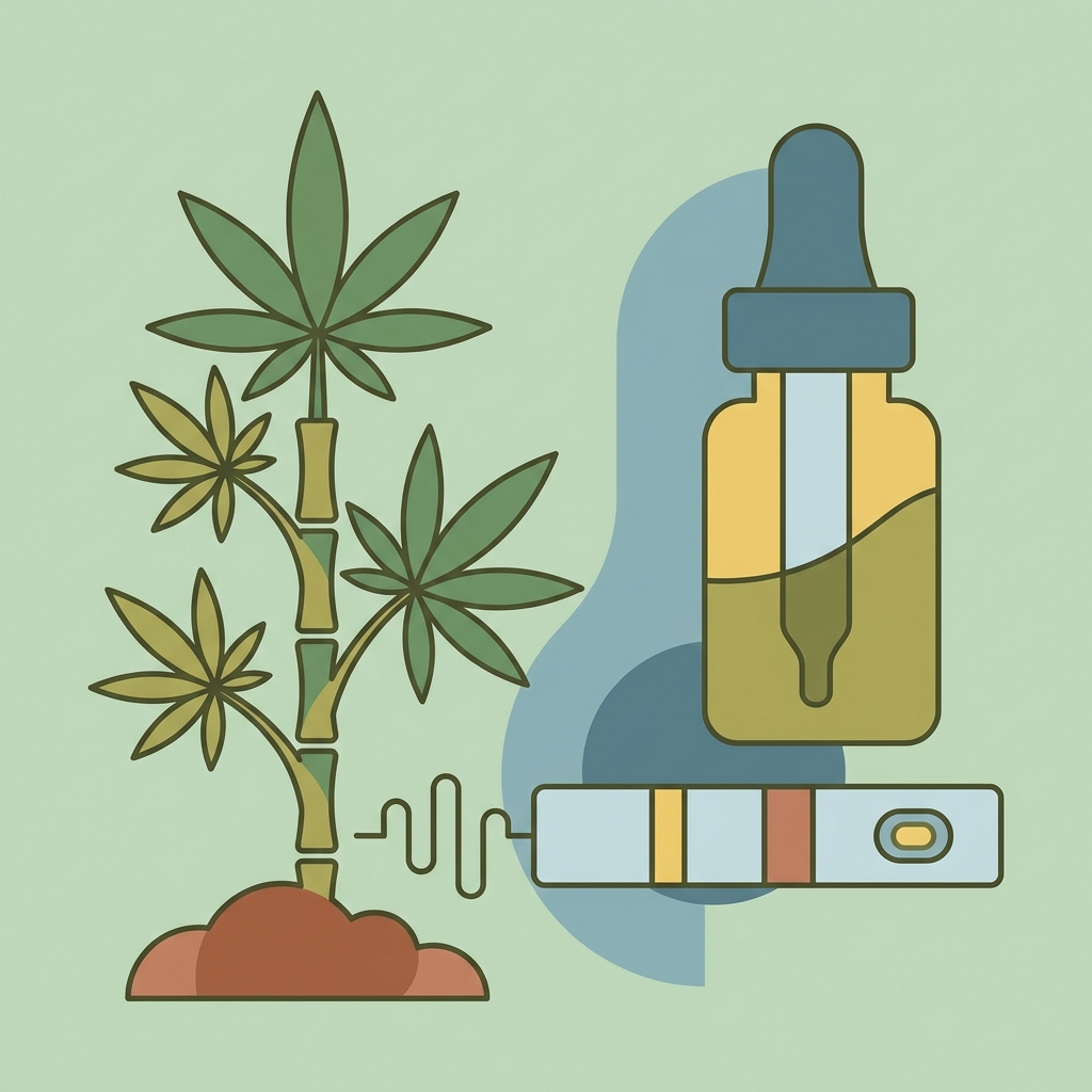 Illustration : Test thc · Qu'est-ce qu'un test THC ?