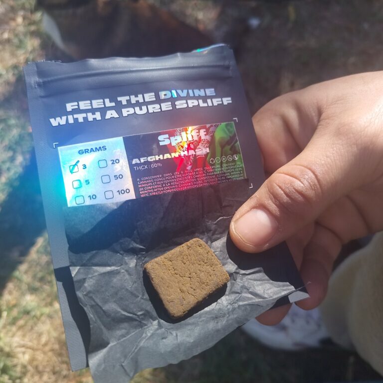 Avis client Afghan Hash avec photo - Spliff