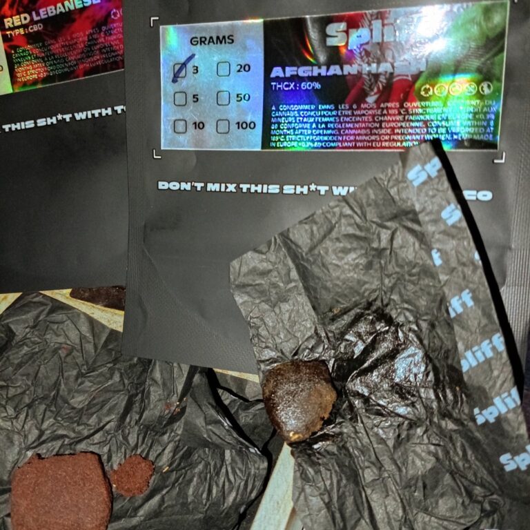 Avis client Afghan Hash avec photo - Spliff