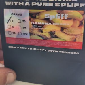 Avis client Banana Berry avec photo - Spliff