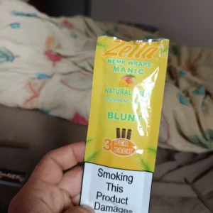 Avis client Blunt Zelta Hemp Wraps avec photo - Spliff