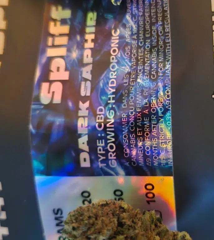 Klantbeoordeling Dark Saphir met foto - Spliff