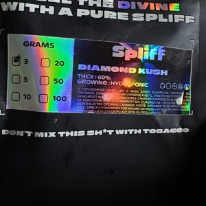 Avis client Diamond Kush avec photo - Spliff