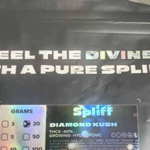Avis client Diamond Kush avec photo - Spliff