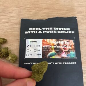 Avis client Gelato Cali USA avec photo - Spliff
