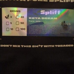 Avis client Keta Dream avec photo - Spliff