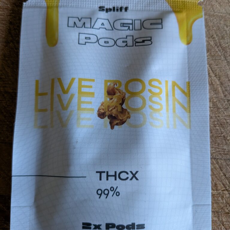 Click to view full screen Avis client Magic Pod Live Rosin x2 avec photo - Spliff