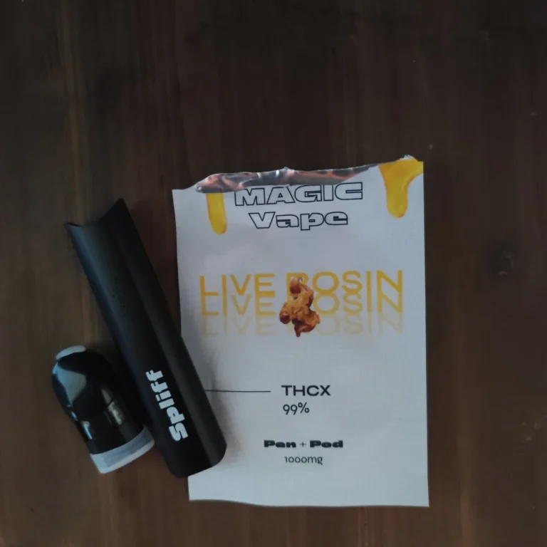 Click to view full screen Avis client Magic Vape Live Rosin avec photo - Spliff