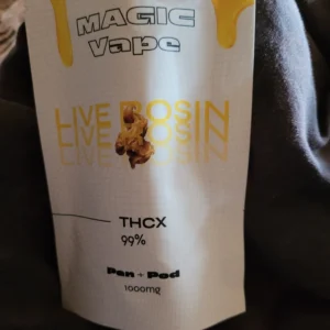 Avis client Magic Vape Live Rosin avec photo - Spliff