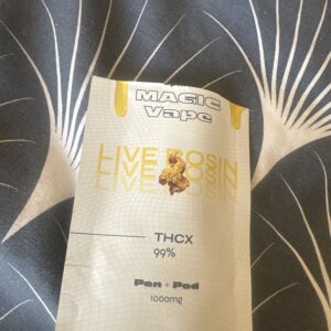 Avis client Magic Vape Live Rosin avec photo - Spliff