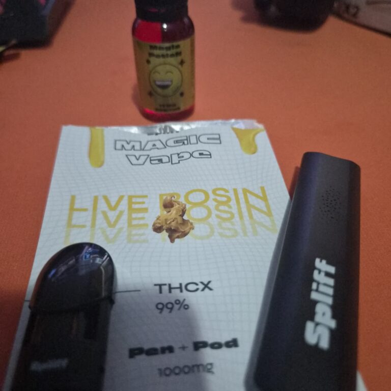 Avis client Magic Vape Live Rosin avec photo - Spliff