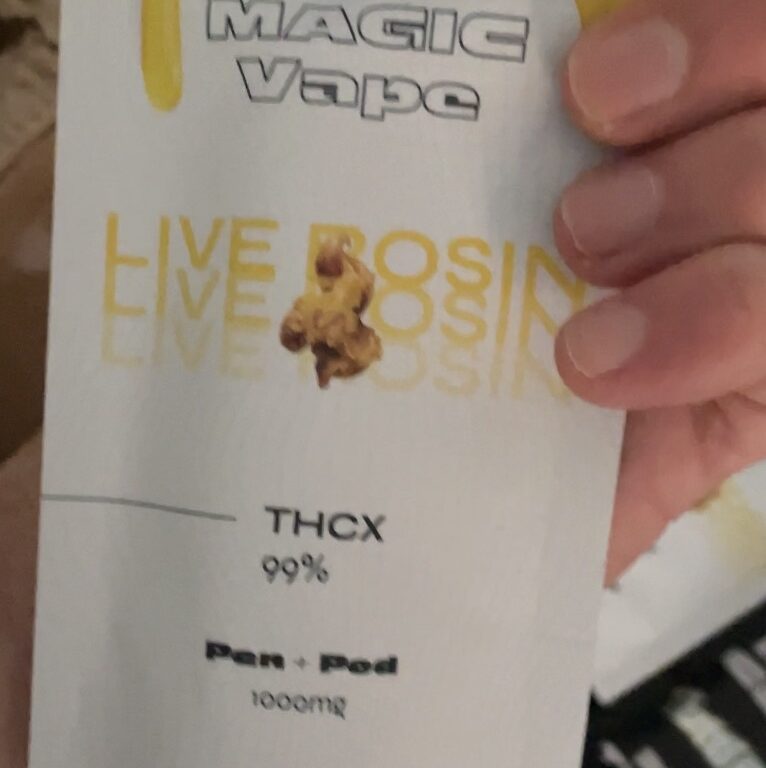 Avis client Magic Vape Live Rosin avec photo - Spliff
