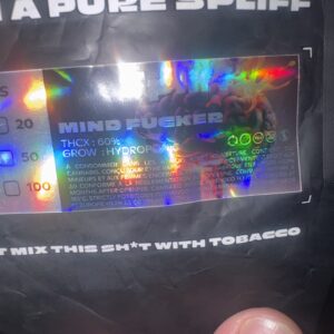 Avis client Mind Fucker avec photo - Spliff