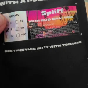Avis client Minibud Cali USA avec photo - Spliff