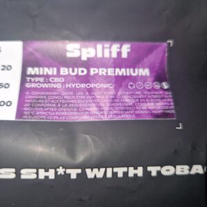 Avis client Minibud Premium avec photo - Spliff