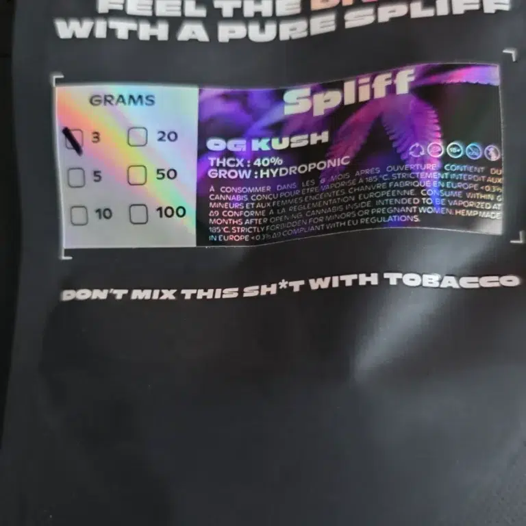 Klantbeoordeling OG Kush met foto - Spliff