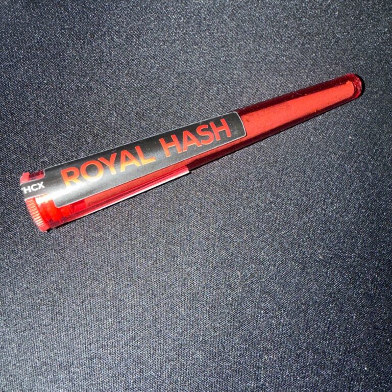 Customer review Pre-rolled THCX joint - Royal Hash with photo - Spliff