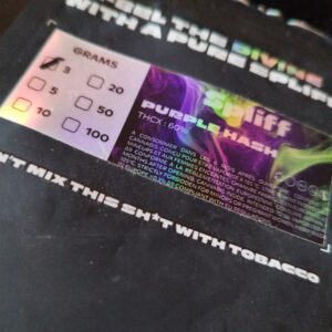 Avis client Purple Hash avec photo - Spliff