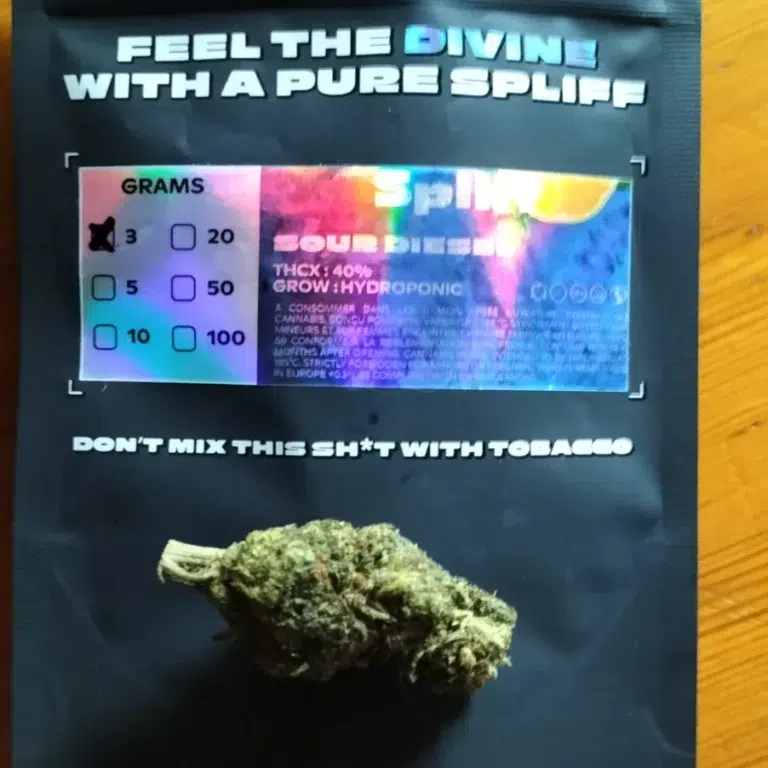 Avis client Sour Diesel avec photo - Spliff