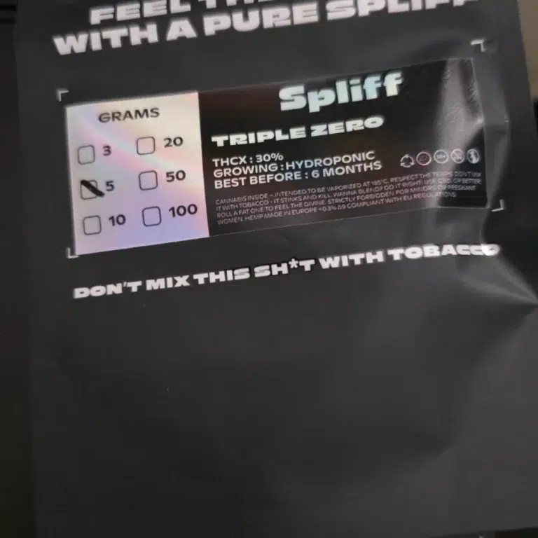 Klantbeoordeling Triple Zero met foto - Spliff