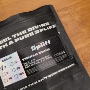 Avis client Triple Zero avec photo - Spliff