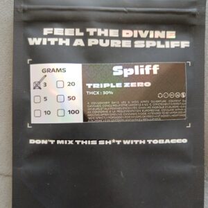 Avis client Triple Zero avec photo - Spliff